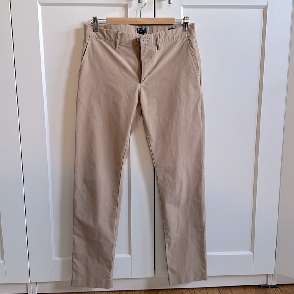 JCREW Men’s Flex khakis